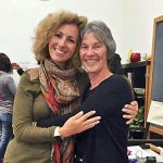 Rita Aleluia com Judith Delozier