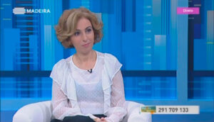 Rita Aleluia no programa Madeira Viva, da RTP Madeira, Episódio 43