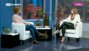 Rita Aleluia no programa Madeira Viva, da RTP Madeira, Episódio 53